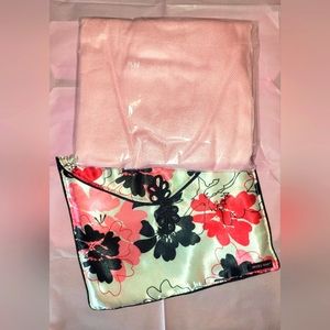 Mary Kay Pink Pashmina Wrap with Storage Case. Brand New, Never Used.